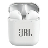 Fone De Ouvido In-ear I12 Tws Macaron Sem Fio Bluetooth 5.0 Cor Branco Jbl