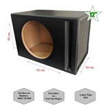 Cajon Acustico Subwoofer 12 Mdf 18 Calidad Premium Fabricaci