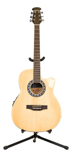 Guitarra Electroacústica Campero Tipo Ovation Natural+msi