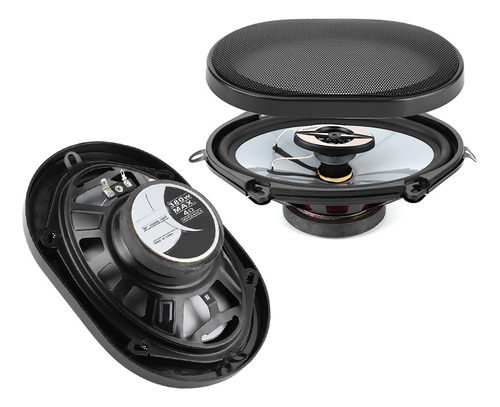 Altavoz Estéreo Coaxial Hifi De 380 W, 5 X 7 Pulgadas, 2 Uni