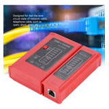 Probador De Cables De Red Wz-468 Rj45 Y Rj11 Ethernet Lan