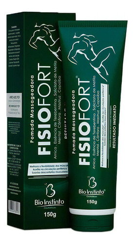  Kit 24 Pomada Massageadora Fisiofort Bio Instinto