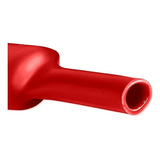 Espaguete/tubo Termo Retrátil 10mm Rolo 2-metro Luz Vermelho