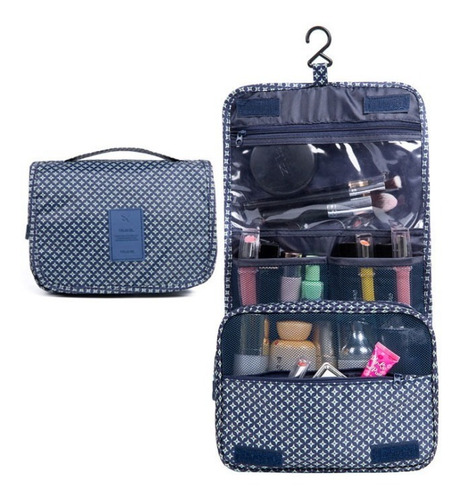 Organizador De Viaje Neceser Con Percha Bolso Cosmeticos