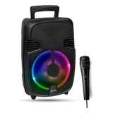 Parlante Bluetooh Suono 8 Pulgadas Portatil Rgb Fm/am