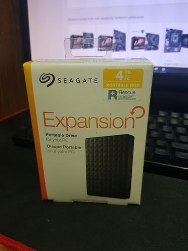 Disco Duro Externo Expansion Seagate 4tb