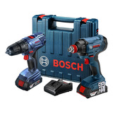 Rotomartillo Bosch Gsb 180-li + Llave De Impacto Gdx 180-li