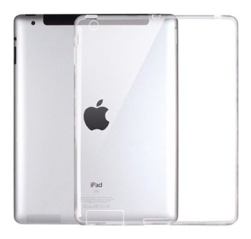 Capa Tpu Silicone Traseira iPad 2/3/4 