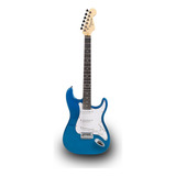 Guitarra Eléctrica Deviser L-g1 Azul Con Funda Tremolo Cable