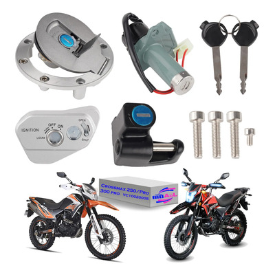 Kit Completo De Cerraduras Vento Crossmax 250\u002Fpro 300 Pro | Meses sin interés