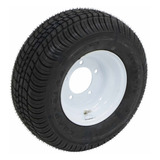 Llanta + Rin 10 Para Remolque Carro Golf 5 Birlos 20.5x8-10