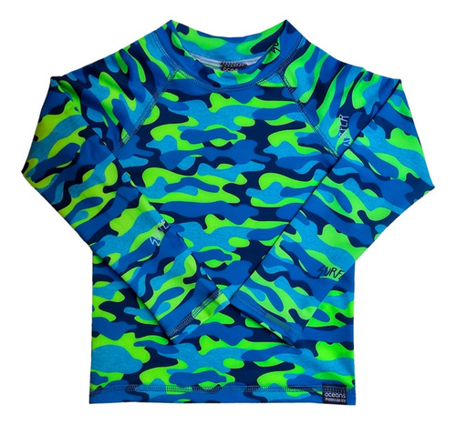 Remera Con Filtro Solar Uv50+ Ocean5 - M L -  9 A 12 Años