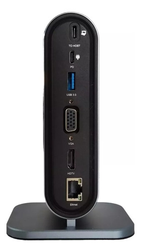 Estación Hub Adaptador Convertidor 12 En 1 Usb Tipo C Rj45