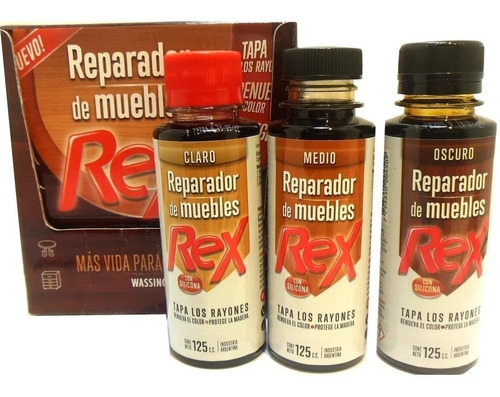 Restaurador Reparador Muebles Wassington 125cc Color Medio