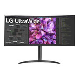 Monitor Gamer Curvo LG Ultrawide 34wq73a Lcd 34  Negro 100v/240v