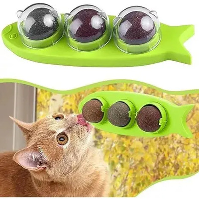 Sunshinemall Juguete Gatos Catnip Pelota 3 Sabores Naturales | MercadoLibre