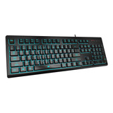 Light Up Quiet Gaming Keyboard  Teclado De Membrana Sil...