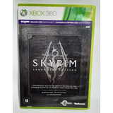 Xbox 360 Skyrim Legendary Edition Original 2 Discos Jogo