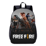 Mochila Infantil Free Fire Quiero Vivir Adolescentes Prima