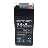 Batería  4v-4a Duravolt Para Bascula, 4 V, 4.0 Ah Recargable