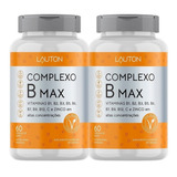 Complexo B - Max B9 Ácido Fólico 120 Caps Lauton Nutrition  