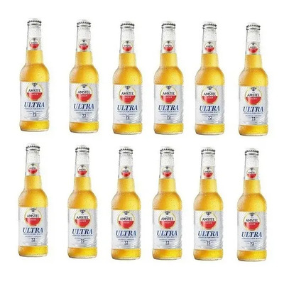 Kit Cerveja Amstel Ultra Sem Glúten 275ml Low Carb 12un Zero | MercadoLivre