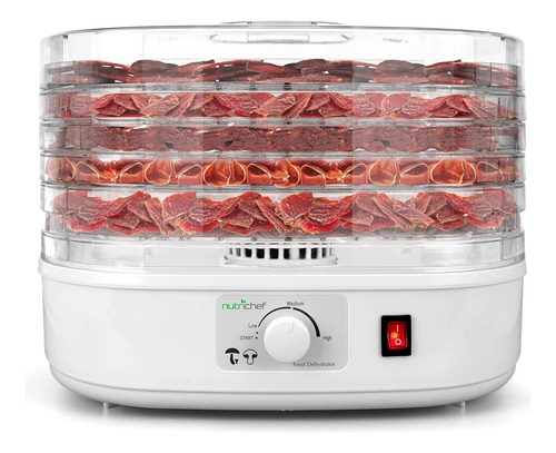 Nutrichef Food Dehydrator Machine-dehydrate Beef Jerky, M...