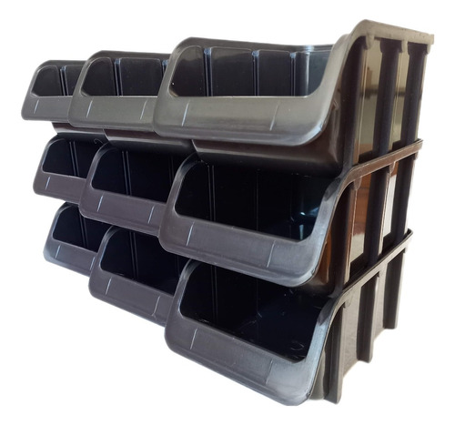 Gaveta Organizador Apilable Plástico 16x9.5x7.5 Oferta 10 U.