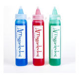 Crayon Liquido Para Dibujar Arrugadedos Color Rojo