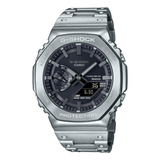 Reloj Casio Gshock Gm-b2100d-1a Malla Acero Bluetooth Solar