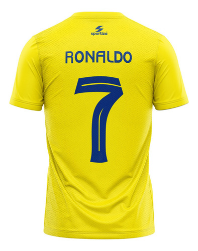 Camisa Feminina Cristiano Ronaldo Cr7 Al Nassr