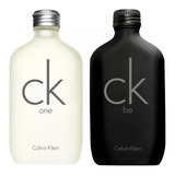 Paquete 2x1 De Ck One Y Ck Be De Calvin Klein 200 Ml