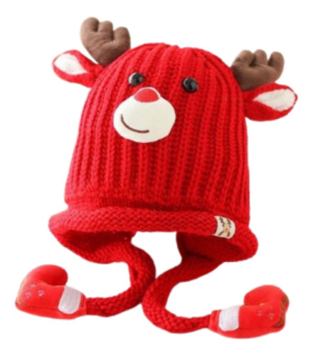 Gorro De Lana Navideño Infantil