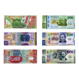 100 Billetes Didacticos Dinero Juguete Banco $20 $50 $100