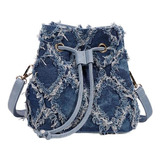 Bolso Tipo Bombonera Diamond Mini Blue