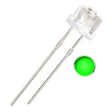 Led Verde 5mm Alto Brillo Arduino 100 Unidades Straw Hat