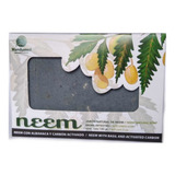 Jabón Artesanal De Neem/carbón Activado/albahaca 100% Naturl