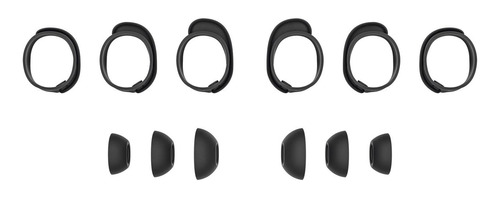 Set Bose Fit Para Auriculares Quietcomfort Ii, Color Negro