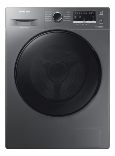 Lava E Seca Samsung Wd11a Com Ecobubble Inox Look 11kg 127v