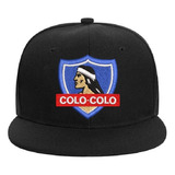 Gorro Snapback Visera Plana Colo Colo Futbol Bordado 