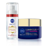 Nivea Luminous Antimanchas Serum Antiedad + Crema De Noche