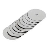 Disco Sierra Circular Corte Acero Dental Placas Acrilico X10