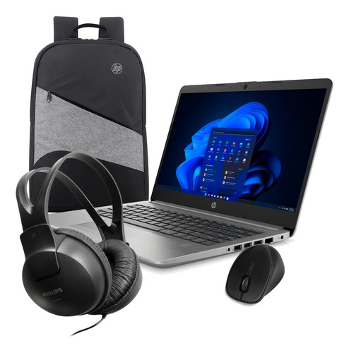 Hp 240 G9 14  Celeron N4500 Más Mochila, Audífonos Y Mouse