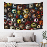 Adanti Eye Balls Print Tapestry Decorative Wall Soft Wide W.