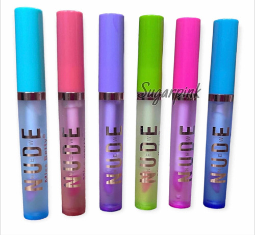 Lip Gloss Mágico Mayoreo 24 Pz