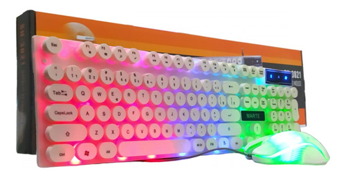 Kit Teclado+ Mouse Rgb Sh-3021