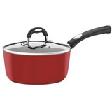 Panela Tramontina Antiaderente Mônaco Indução 20cm Com Nota Cor Vermelho