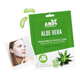 Mascarilla Facial De Tela And Con Esencia De Aloe Vera