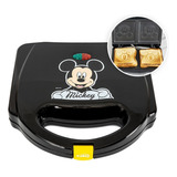 Sanduchera Kalley Mickey Mouse De Disney K-dsm101n Negro