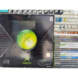 Xbox Clássico + 32 Jogos Originais + 3 Controle